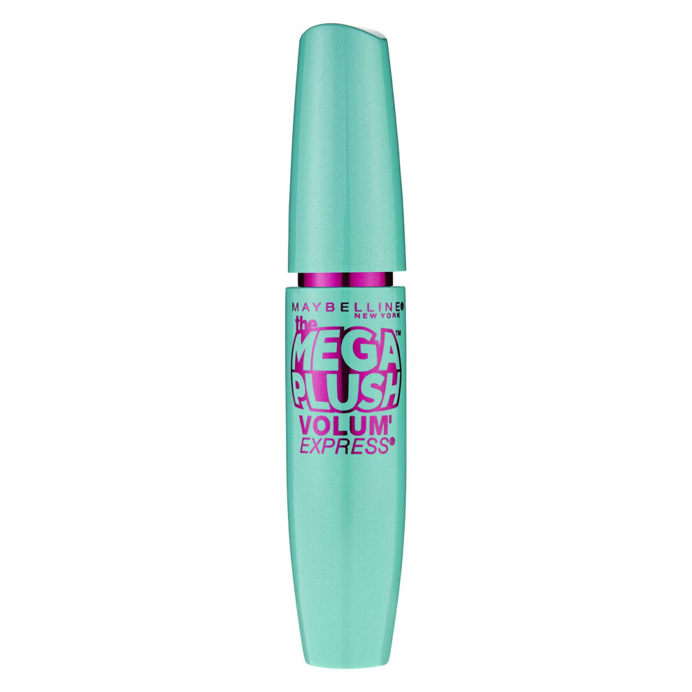 Maybelline New York Volume Express Mega Plush Washable Mascara  Blackest Black  03 Fluid Ounce  K1147800