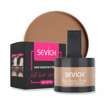 Instantly Hairline Shadow - SEVICH Hairline Powder Quick Grey Root Concealer voor dunner wordend haar Wenkbrauwen en baard Winddicht en zweetbestendi