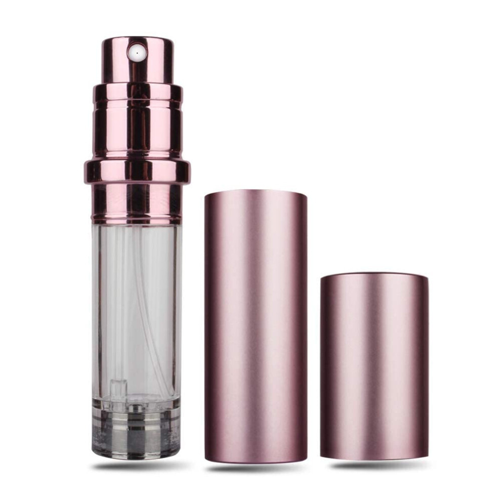 DLOTUS Travel Mini Perfume Atomizer Bottle Refillable  Cologne Sprayer Atomizer Dispenser  Portable Scent Pump Case Empty Spray