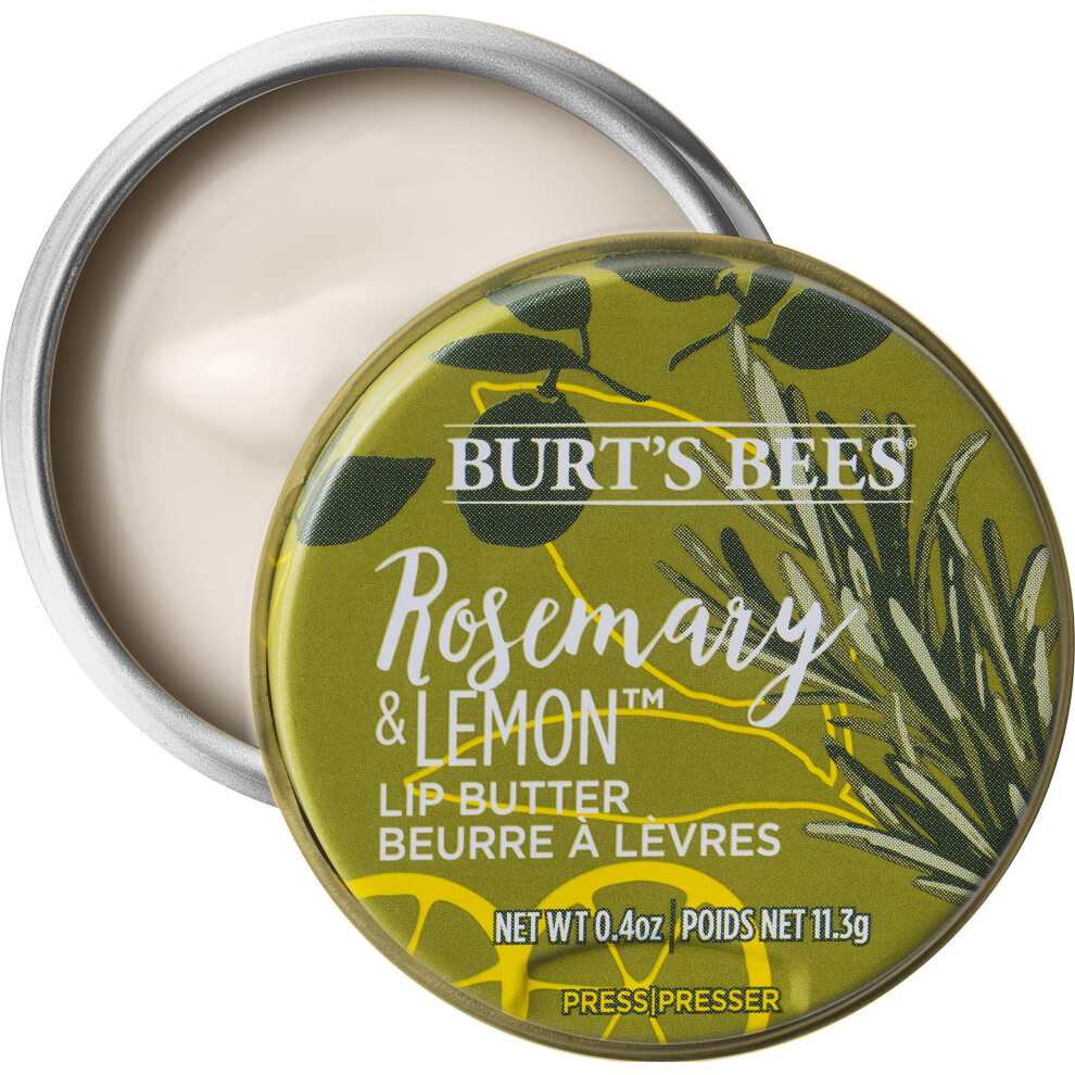 Burts Bees Rosemary and Lemon Lip Butter Unisex Lip Balm 04 oz