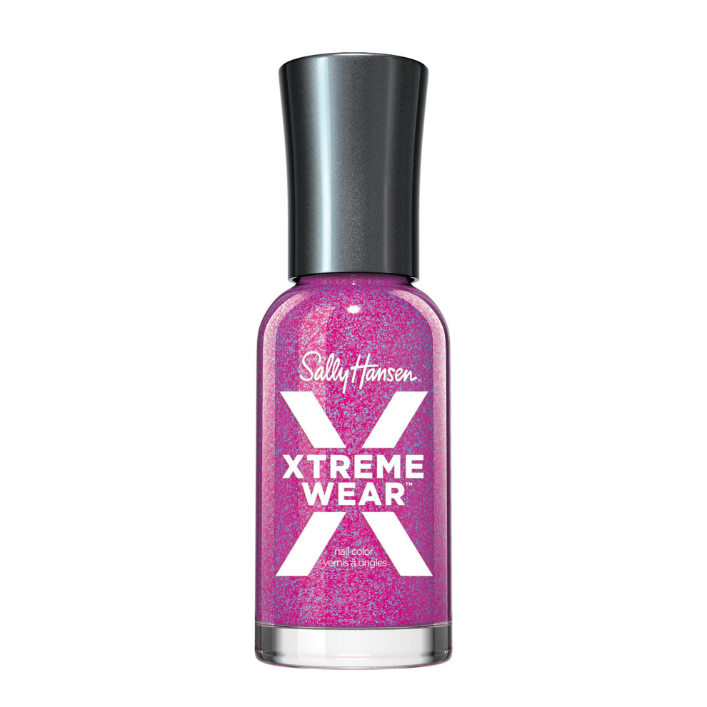 Sally Hansen Xtreme Wear Nail Polish  StreakFree  Shiny Finish  LongLasting Nail Color  Vivid Violet  012 fl oz