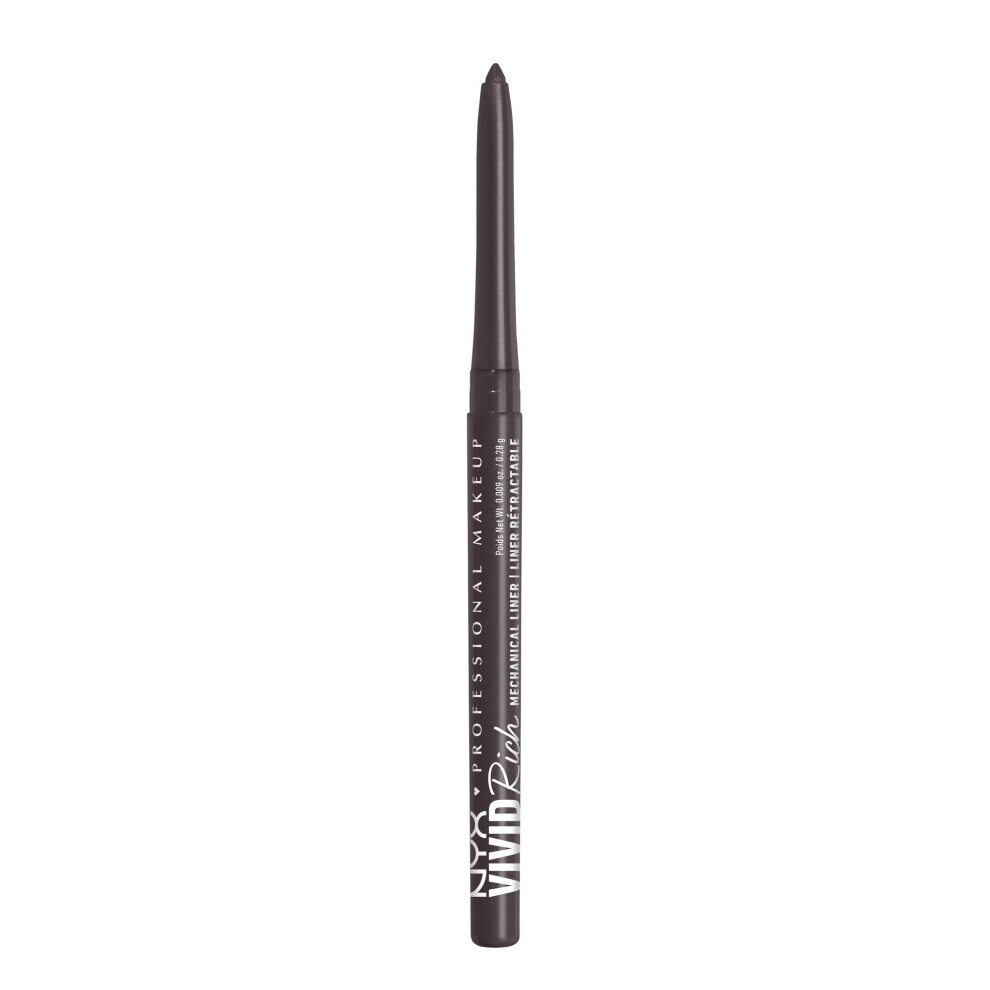 NYX PROFESSIONAL MAKEUP Mechanical Eye Pencil  Vivid Rich Mechanical  Creamy Retractable Eyeliner - Truffle Diamond  Pewter Eyeliner-image-OPC-PFR7KY9-NEW