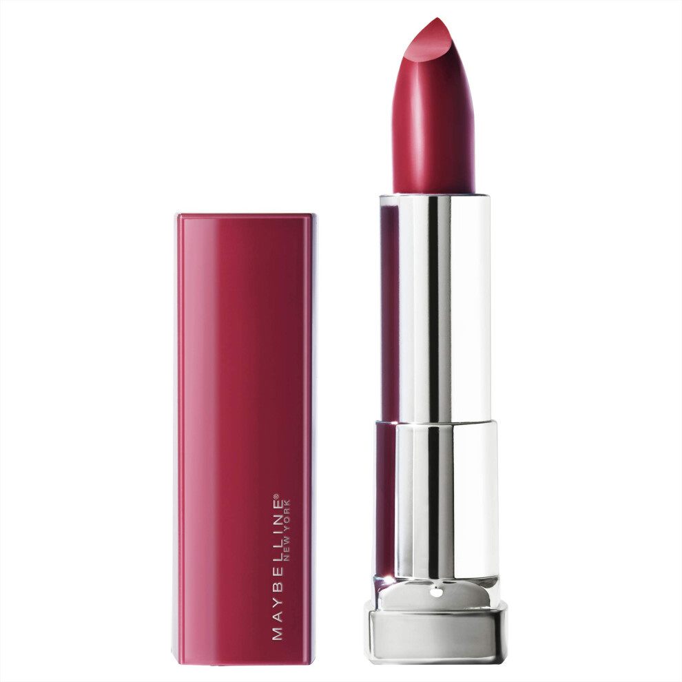 Maybelline New York Color Sensational Made for All Lipstick 388 Plum For Me  Satin Purple Lipstick