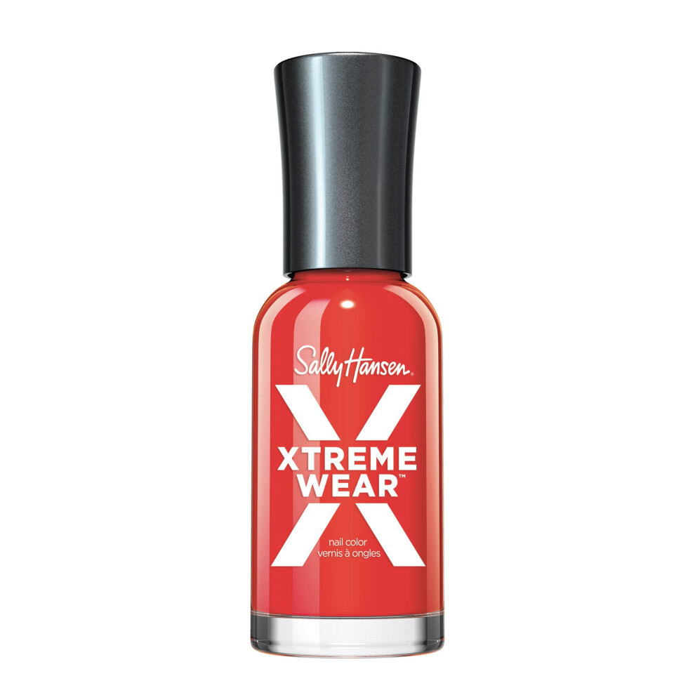 Sally Hansen Xtreme Wear Nail Polish  StreakFree  Shiny Finish  LongLasting Nail Color  Selfie Redy  012 fl oz