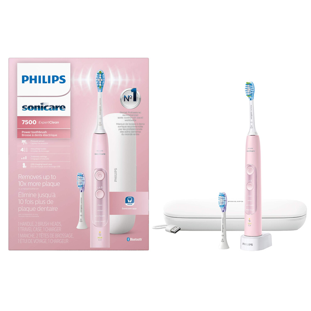 Philips Sonicare ExpertClean 7500 Pink  Rechargeable electric power toothbrush  HX969007