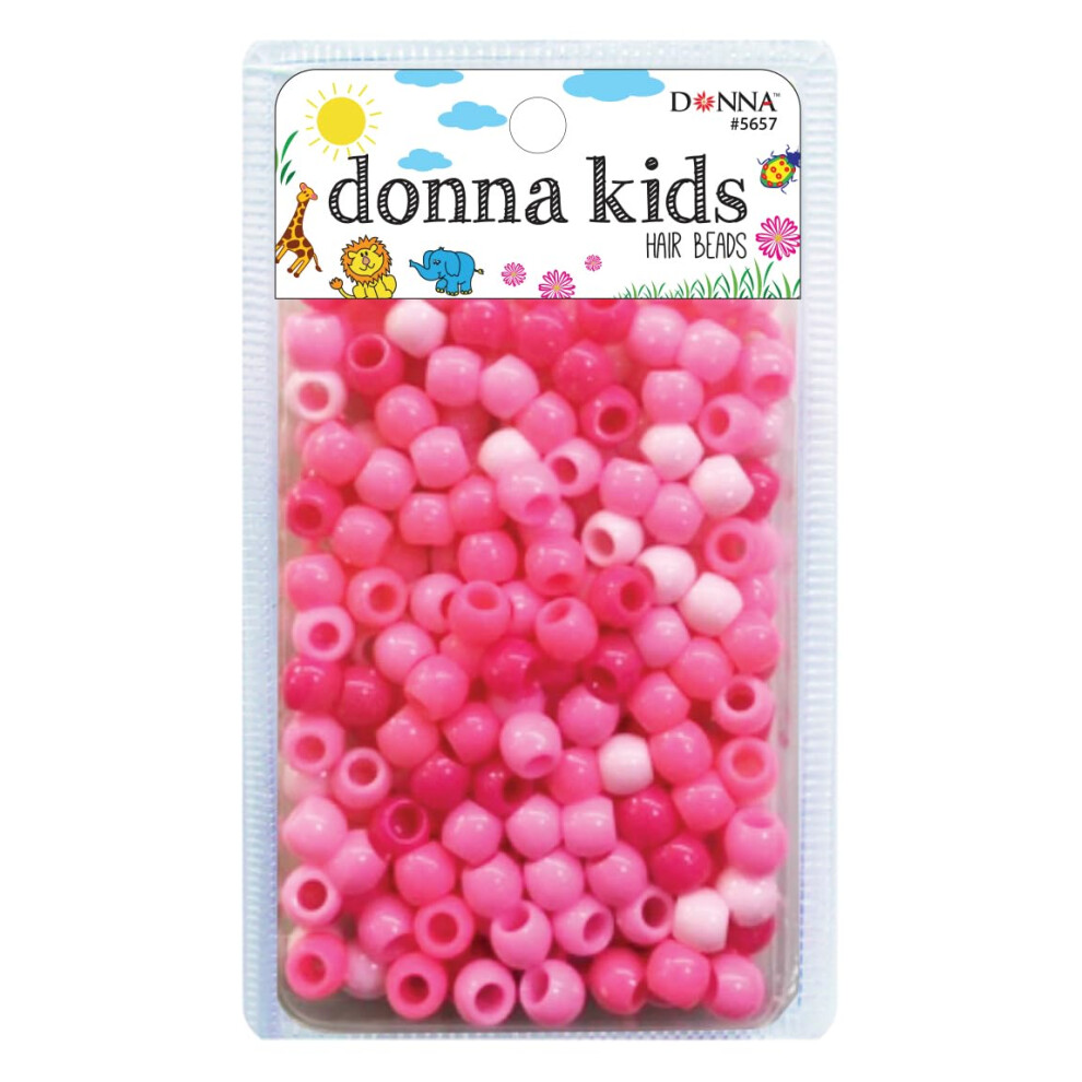 Donna Hair Beads for Hair Braids Kit Including 11x10mm Pony Beads  DIY Hair Braiding plastic beads for braid hair 1pc Quick Bead