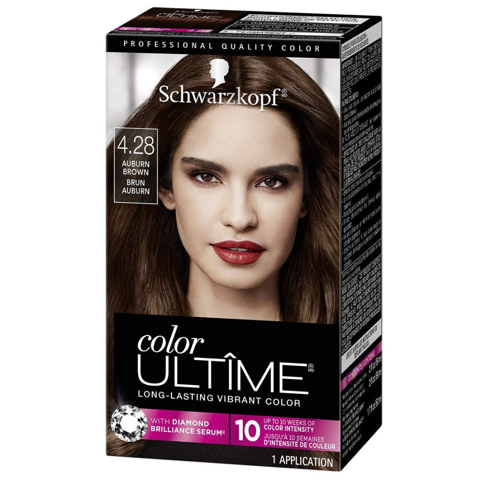 Schwarzkopf Color ultime permanent hair color creme  glam nights  428 auburn brown