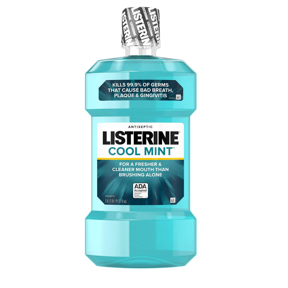 Listerine Antiseptic Mouthwash  Cool Mint  15 Liters