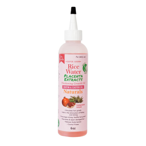 Λάδι Ανάπτυξης με Νερό Ρυζιού Dr.Girls 6oz (Εκχυλίσματα Πλακέντας)