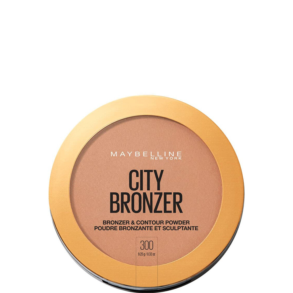 Maybelline New York City Bronzer Powder Makeup  Bronzer and Contour Powder  300  032 oz