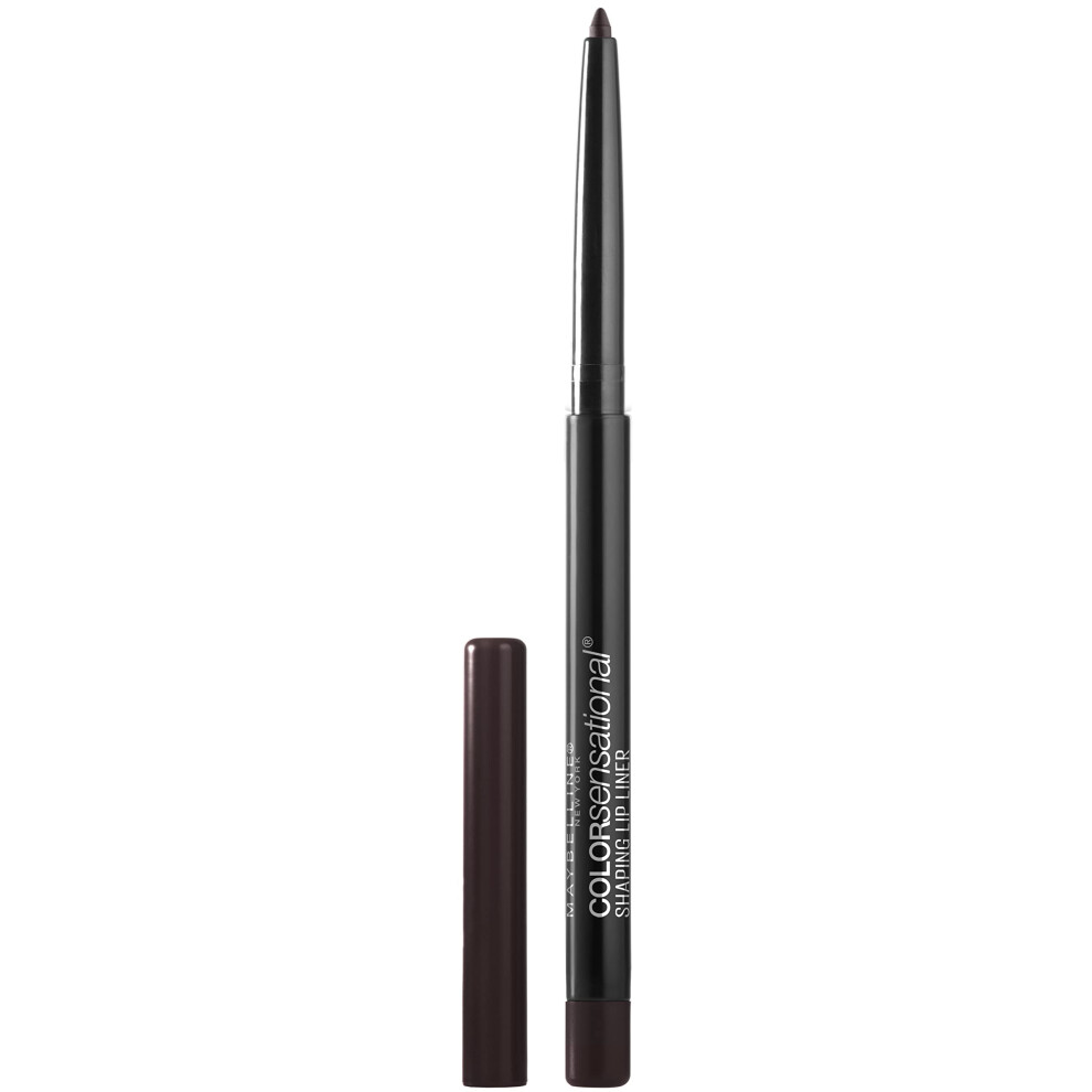 Maybelline Color Sensational Shaping Lip Liner with SelfSharpening Tip  Rich Chocolate  Chocolate Brown  1 Count