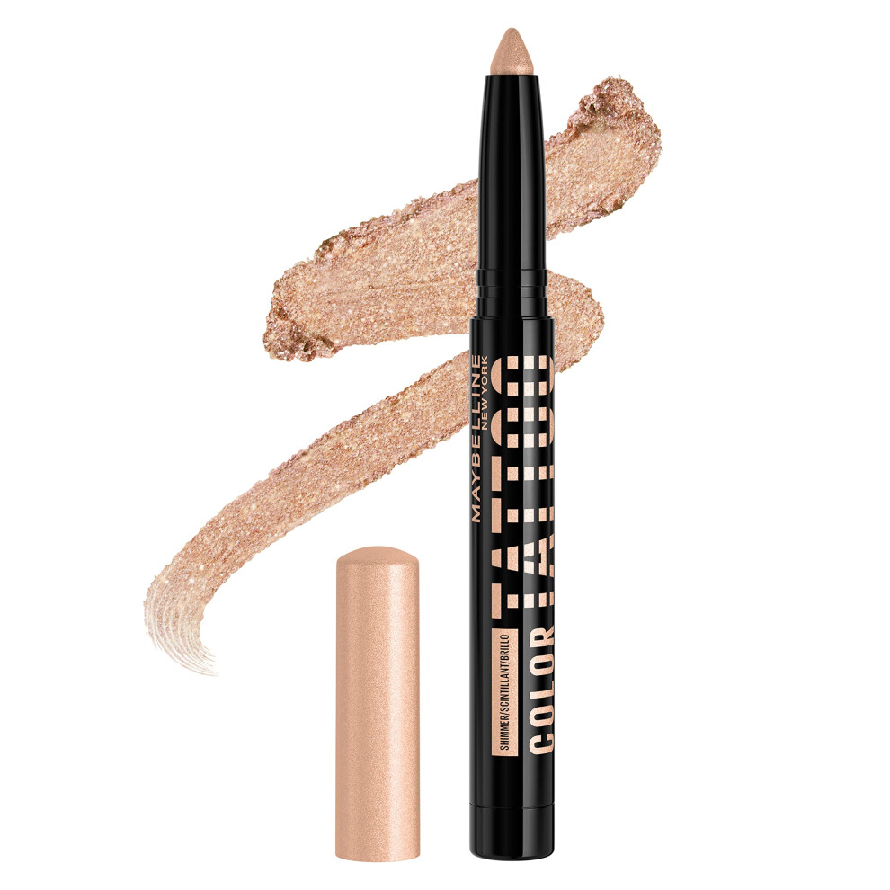 MAYBELLINE Color Tattoo Longwear MultiUse Eye Shadow Stix  Eye Makeup  I am Courageous Light Bronze Shimmer