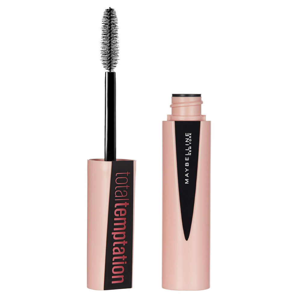 Maybelline New York Total Temptation Washable Mascara  Blackest Black  027 fl oz