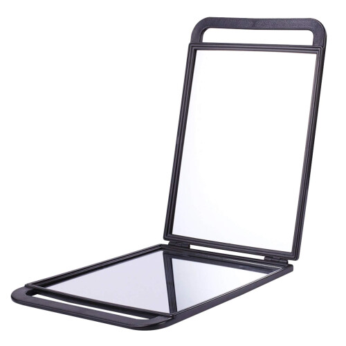 mpowtech Large Hand Held Mirror with Handle1417x 945  Rectangular Double Side Handle Mirror Folding Barber Mirror Handh