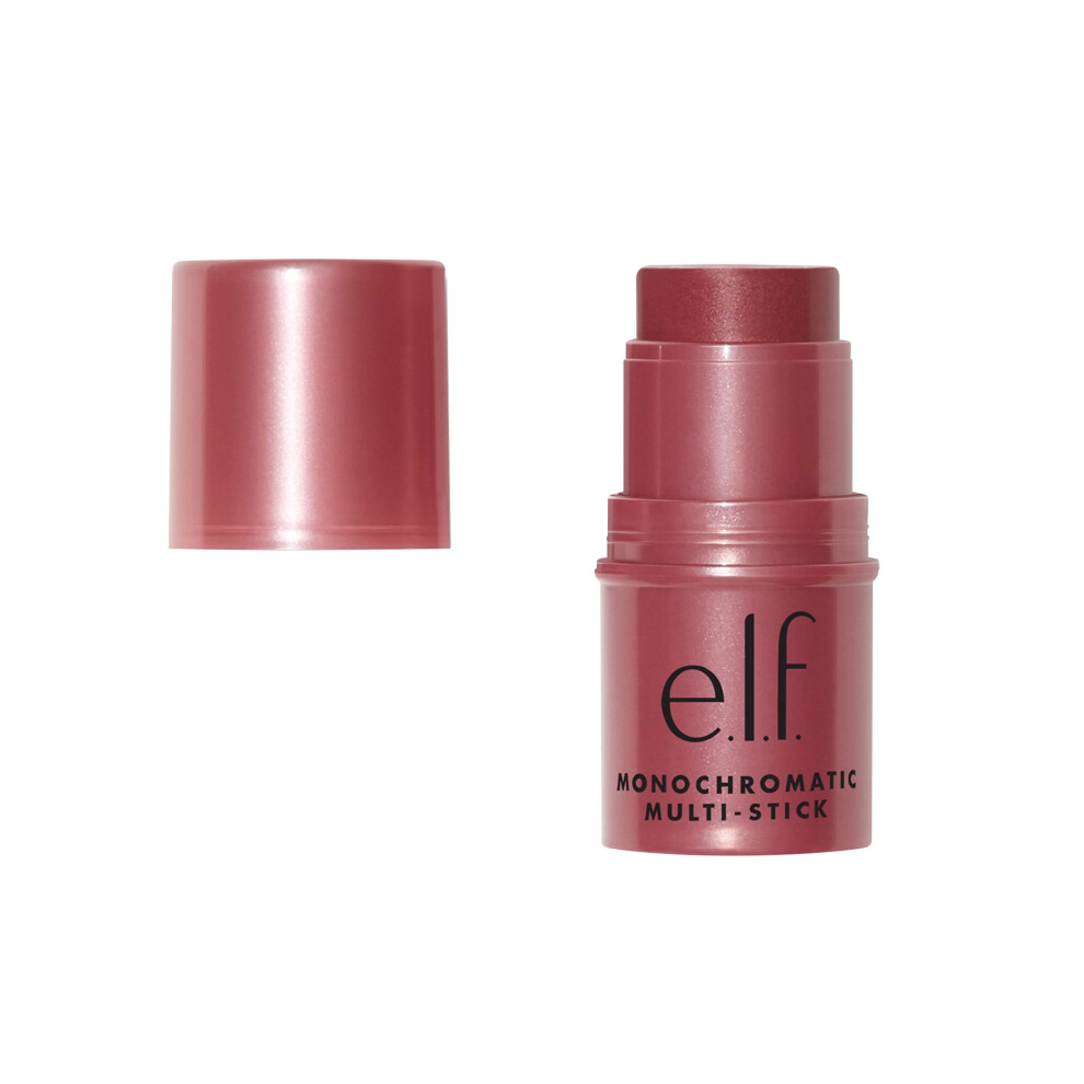 elf Monochromatic Multi Stick  Luxuriously Creamy  Blendable Color  For Eyes  Lips  Cheeks  Luminous Berry  0155 Oz 44g