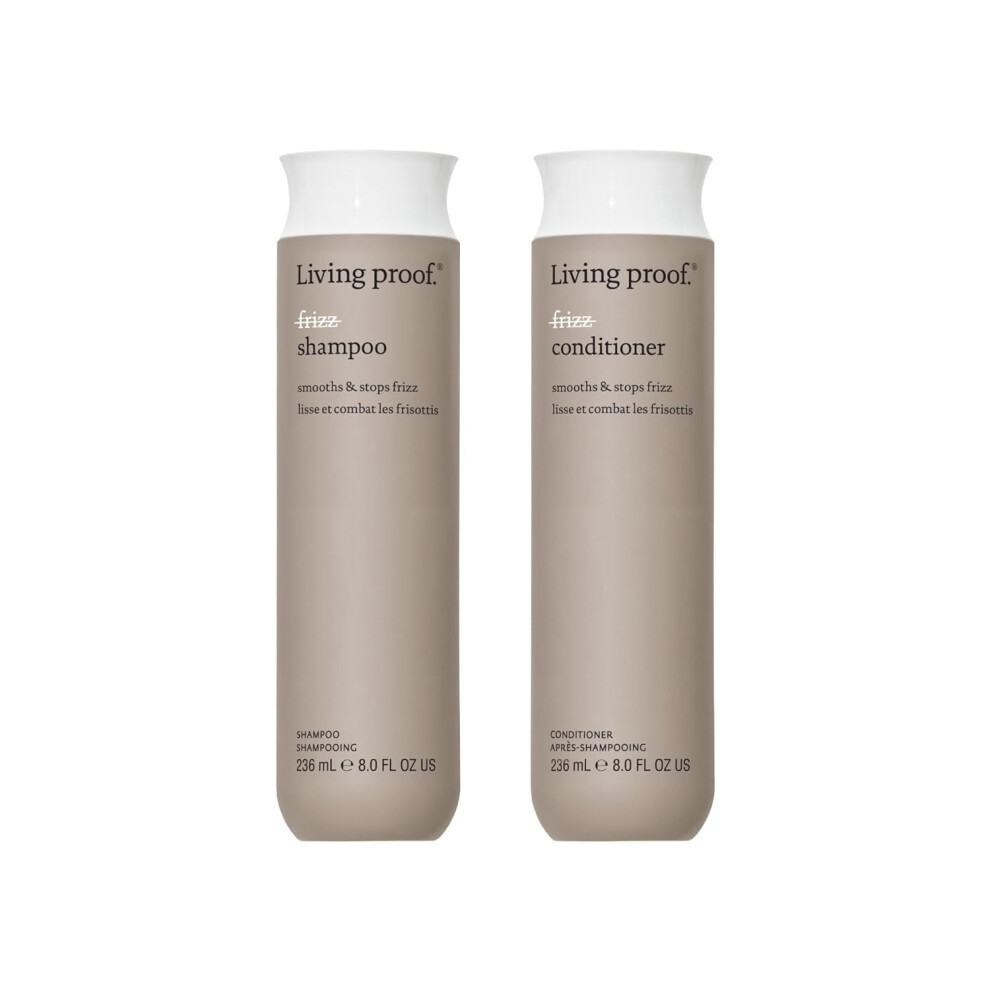 Living Proof No Frizz Shampoo and Conditioner Duo  8 oz