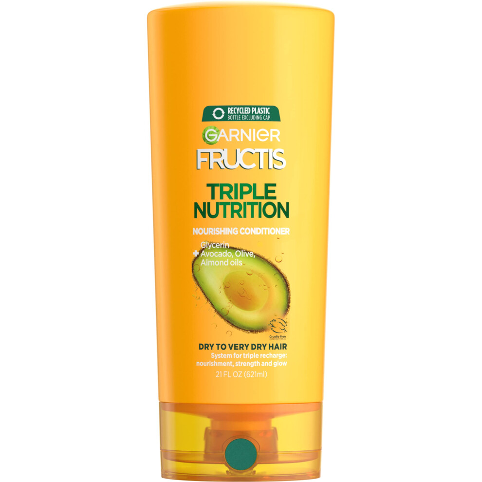 Garnier Fructis Triple Nutrition Conditioner  Dry to Very Dry Hair  21 fl oz