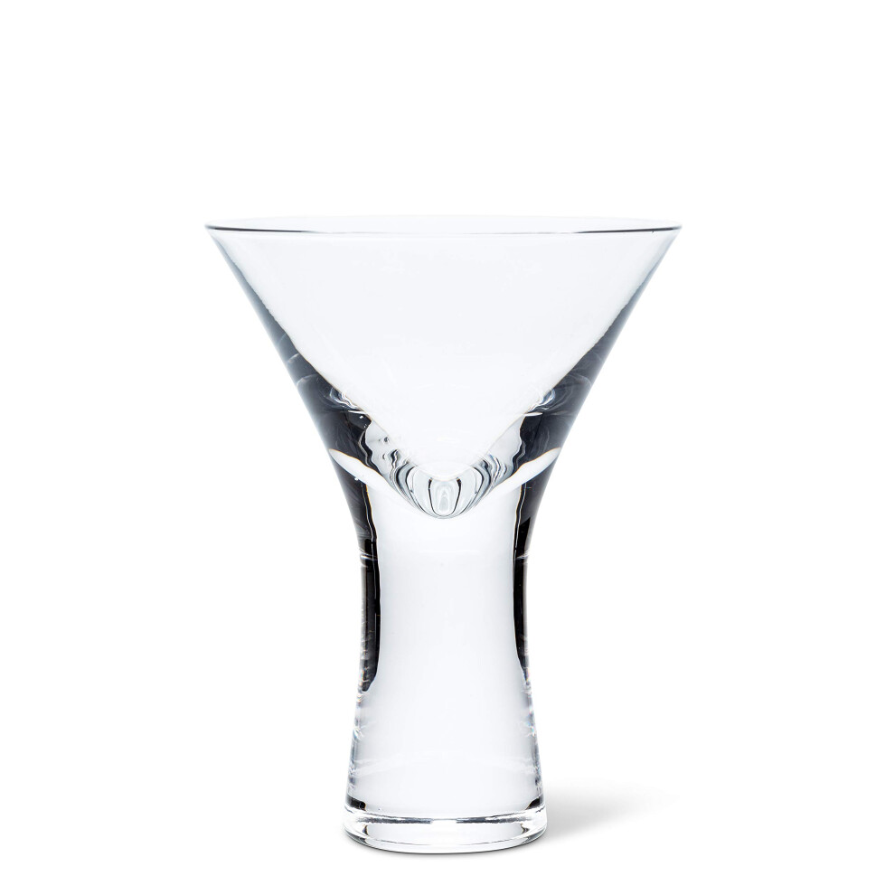 Abbott Collection 27HIPSTERMART Heavy Sham Martini  Clear