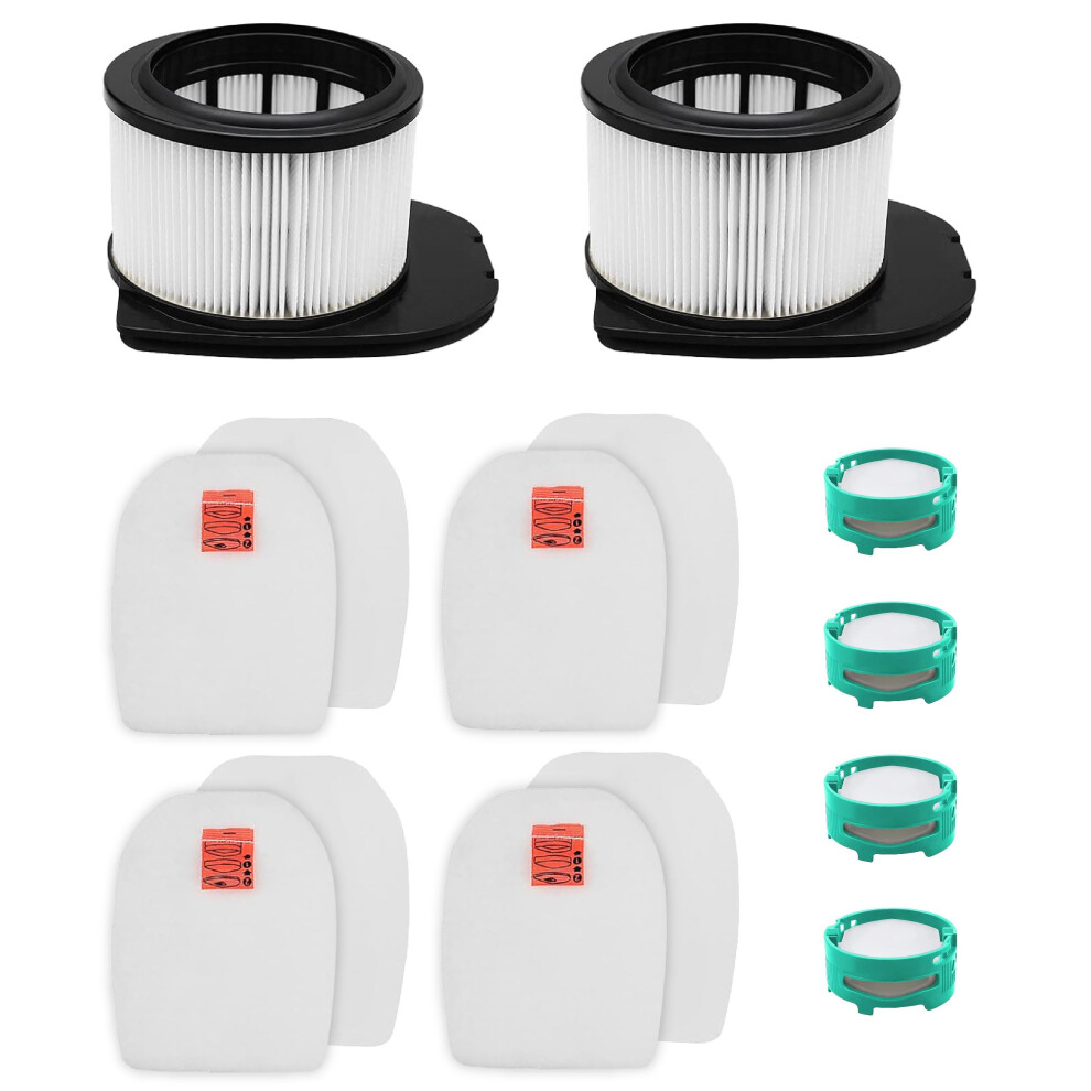Fette Filter IZ862H Ersatzfilter Und Geruchsset Kompatibel Mit Shark Stratos Cordless Vacuum IZ862H 2 Hepa-Filter 4 F-image