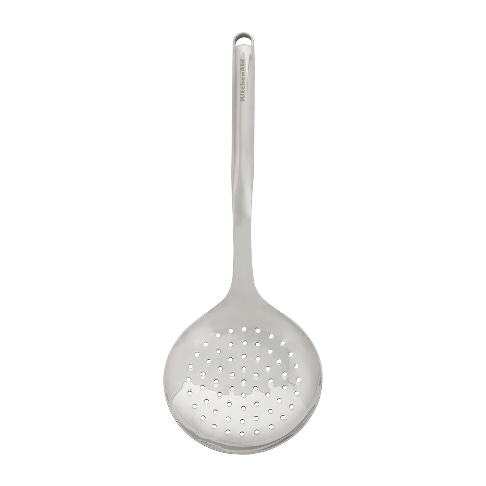 KitchenAid Premium Strainer with Hang Hook  14Inch  Stainless Steel