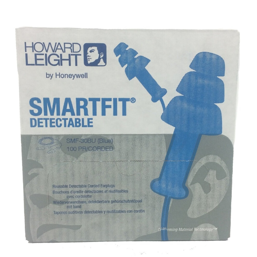 Honeywell International Inc Smf30Bu Earplug Reusable Blue Smartfit 100 Count