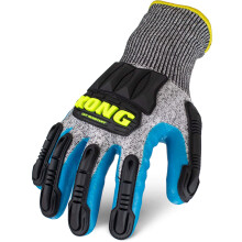 Ironclad KONG Strickhandschuh, schnittfest, TPR Schutz, Schaum Nitril-Beschichtung, A4, Größen S, M, L, XL, XXL