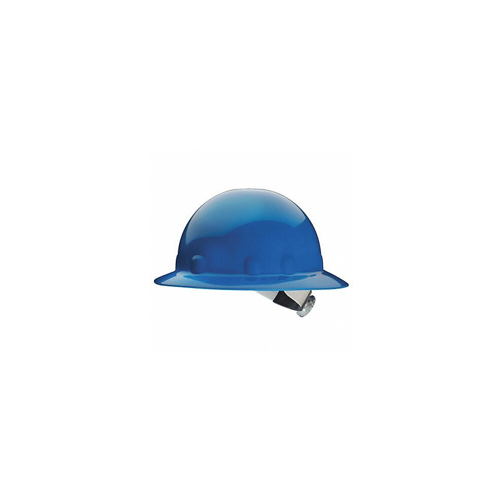 FibreMetal by Honeywell Blue E1 Thermoplastic Full Brim Hard Hat with SwingStrap 8 Point Suspension