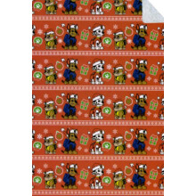 Nickelodeon Paw Patrol Holiday Treat Kids Sherpa Blanket  Reversible Oversized Throw