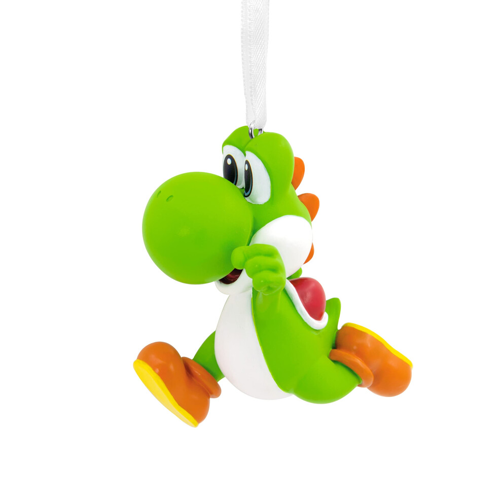 Hallmark Nintendo Super Mario Yoshi Christmas Ornament Resin