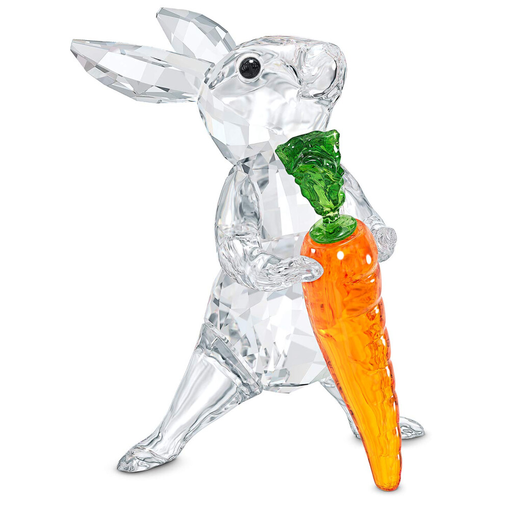 SWAROVSKI Rabbit with Carrot  Clear  Orange