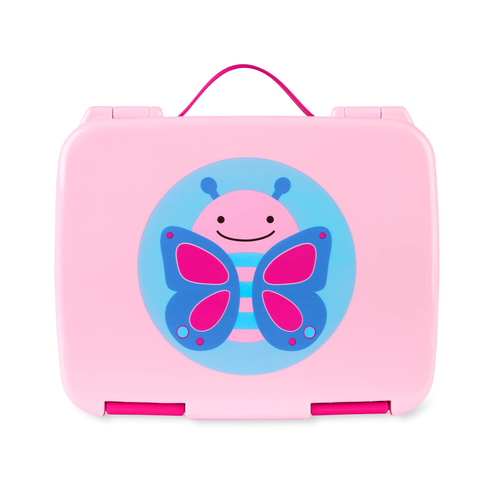 Skip Hop Kids Bento Lunch Box  Ages 3  Zoo Butterfly