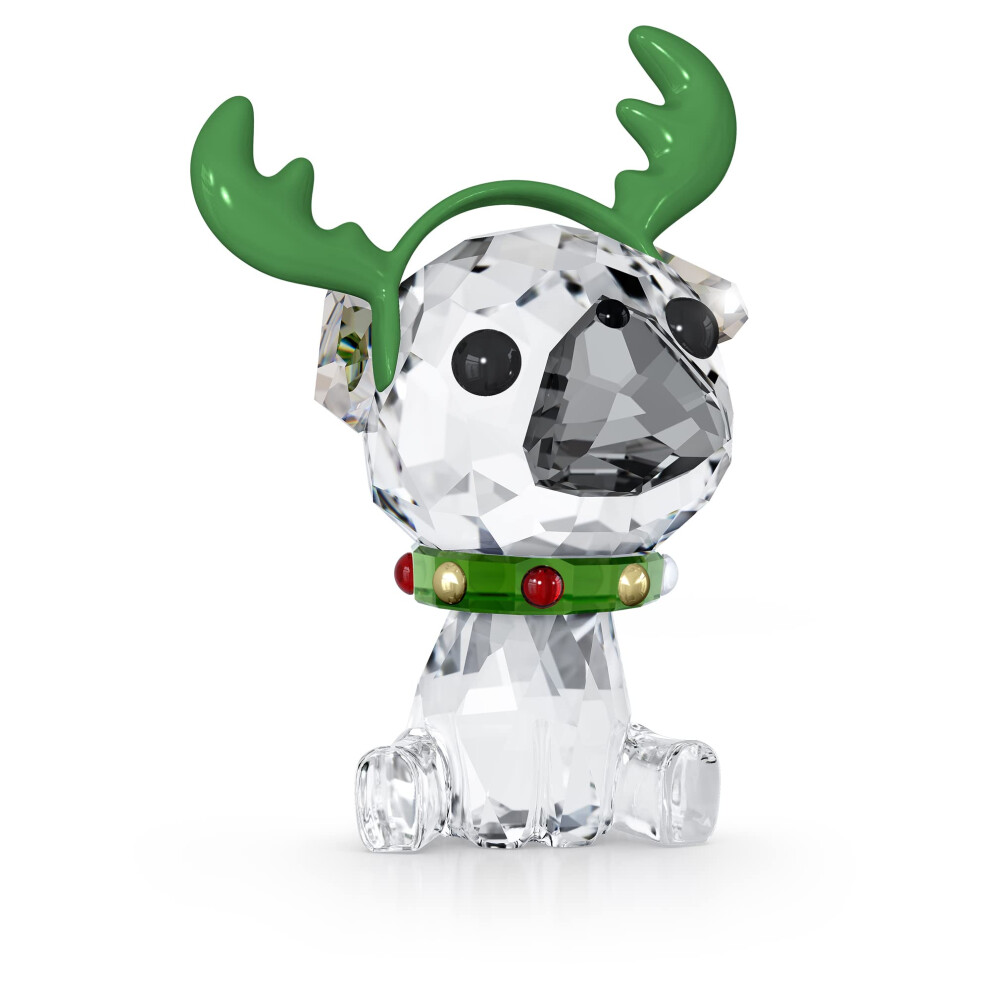 SWAROVSKI Holiday Cheers Pug  Part of The Holiday Cheers Collection