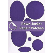 (Purple) Down Jacket Repair Pre-cut, Self-adhesive, Soft, Waterproof