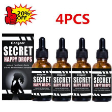 4pcs Pleasure Peak Oral-drops, Secret Happy Drops, Oral-drops