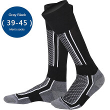 (men grayish black) Outdoor Waterproof Socks Men Women For Sport Hiking Wading Camping Trekking Winter Skiing Sock Warm Breathable Waterproof Socks