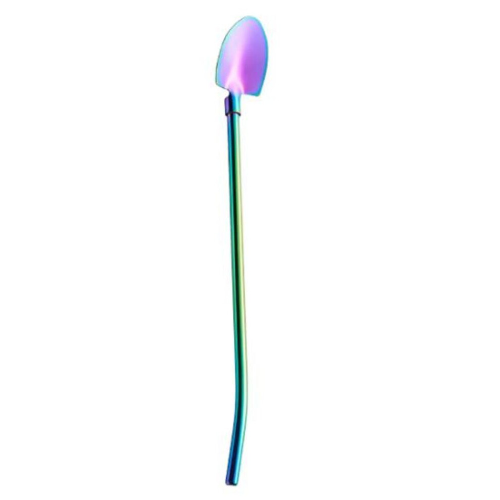 (A, Multicolor) Fruit Spoon Shovel Shape 3 Colors Multi-functional