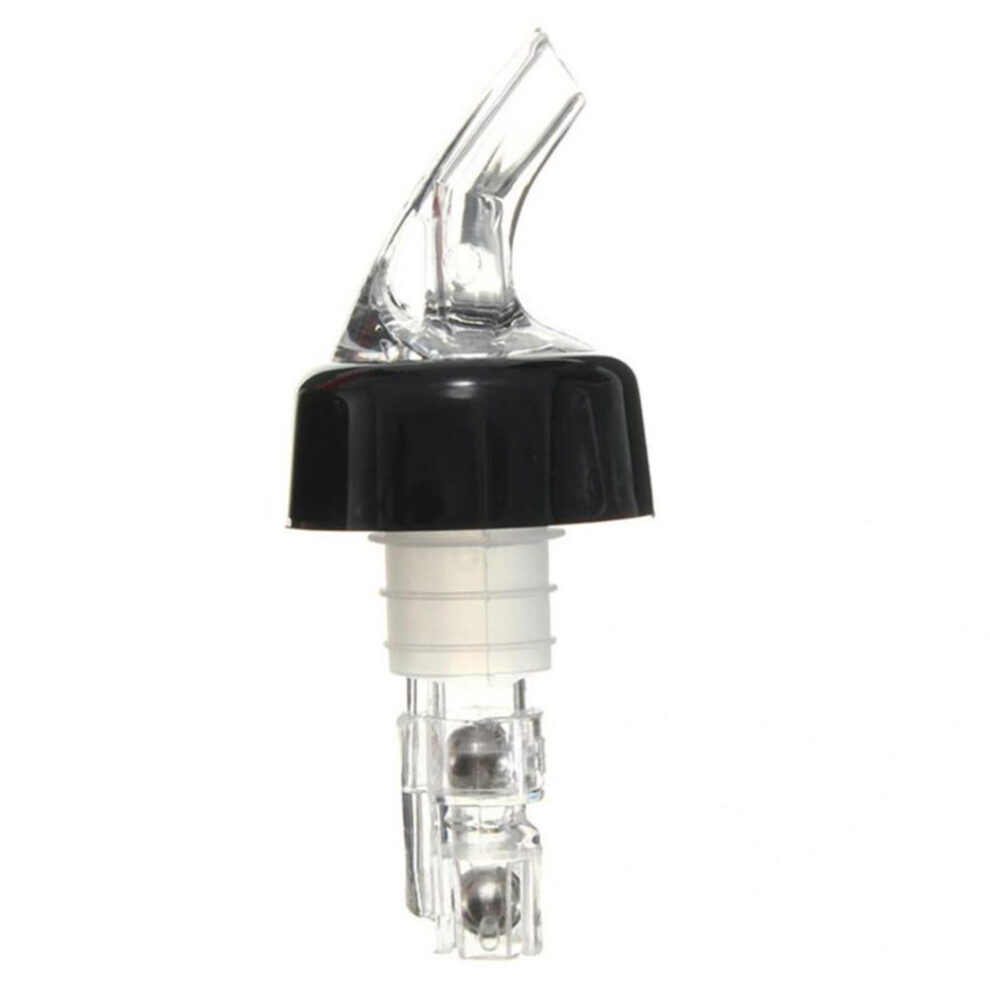 (White) Liquor Spirit Nip Measure Bottle Pourer Drink Red Wine Dispenser Shot Tool