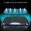 (blue) Vibration Plate Exercise Machine Fitness Platform 6