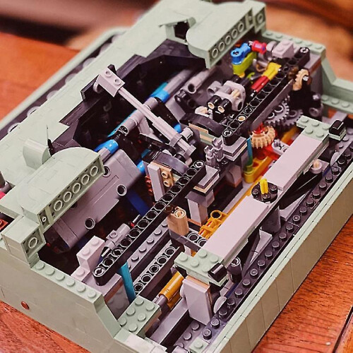 Typewriter 2079pcs Building Block Model Building Blocks Christmas Gift for Children 1