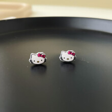 (NM) Sanrios Anime Cinnamoroll Kuromi Ear Studs Earrings Earrings I Jewelry Accessories Toy