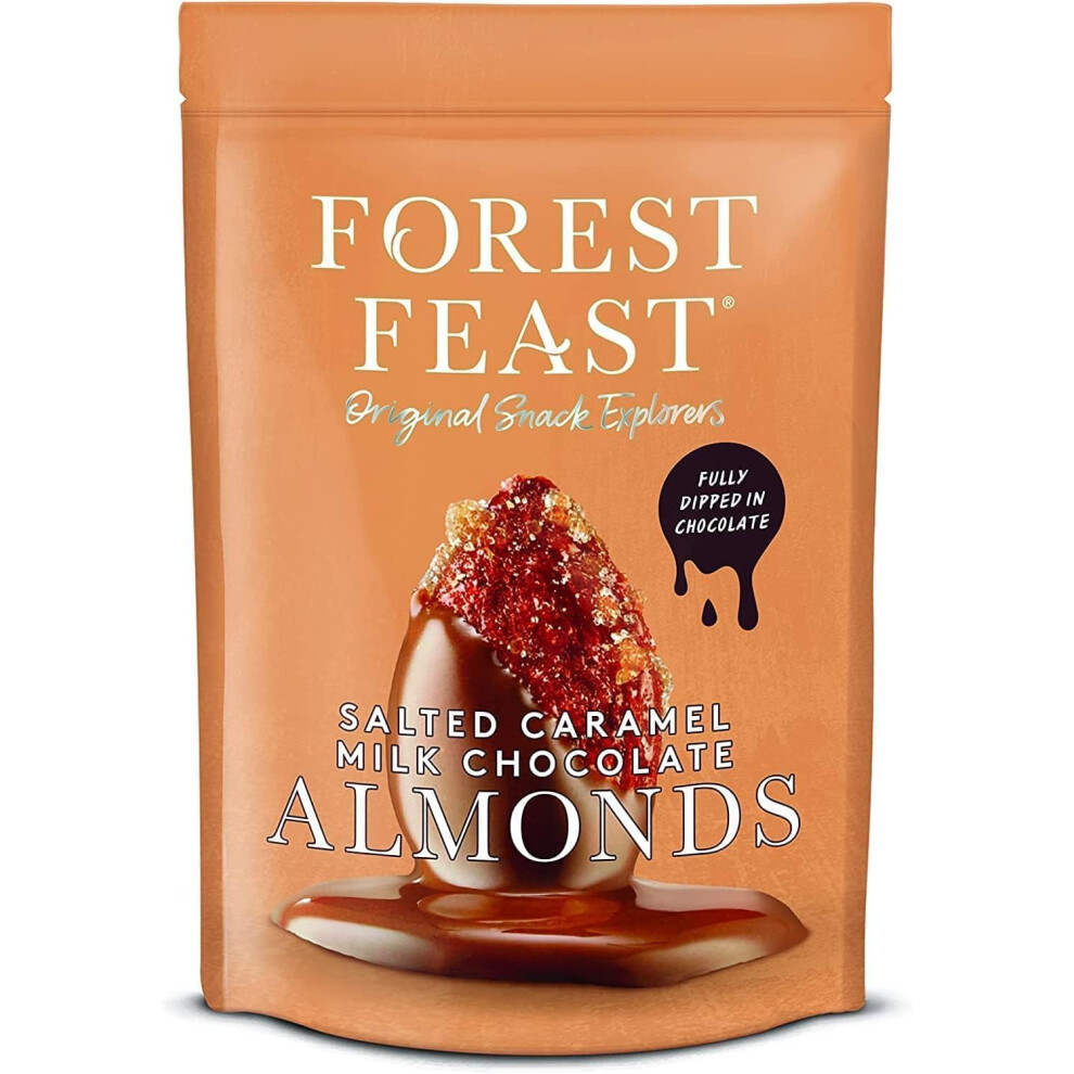 New Kidzbuzz (Pack Of 6) Forest Feast Salted Caramel Milk 120G Size 6
