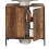 Under Sink Bathroom Cabinet - White Basin Vanity Storage Cupboard Unit 2