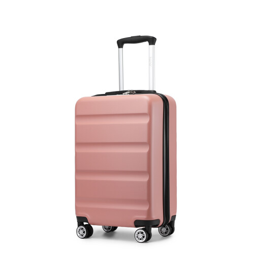 20/24/28 inch Nude Color Expandable ABS Hard Shell Suitcase set 1