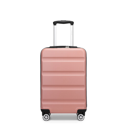 20/24/28 inch Nude Color Expandable ABS Hard Shell Suitcase set 2