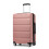 20/24/28 inch Nude Color Expandable ABS Hard Shell Suitcase set 6