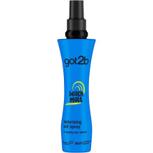Schwarzkopf got2b Beach Matt Texture Sea Salt Hair Spray Medium Hold Creates Waves and Textures with a Matt Finish packaging may vary 200 ml Pack of 1