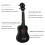Soprano Ukulele Beginners Uke with Bag and Spare Strings 21 inch 5