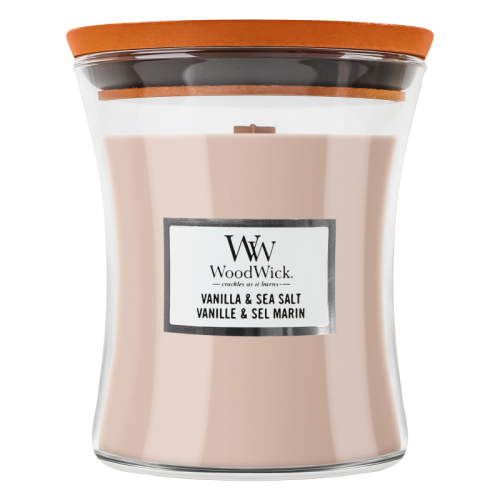 WoodWick Woodwick - Vanilla and Sea Salt (85g)