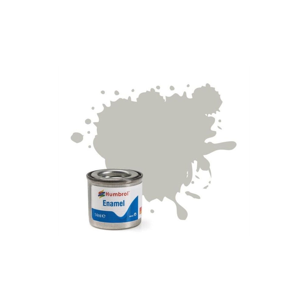 Humbrol 14ml No. 1 Tinlet Enamel Paint 28 (Camouflage Grey Matt)