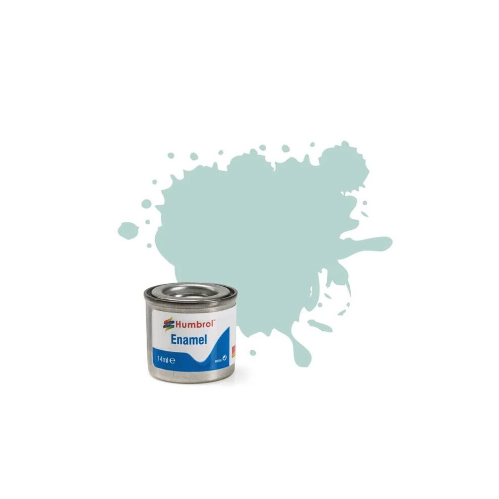 Humbrol 14ml No. 1 Tinlet Enamel Paint 65 (Aircraft Blue Matt)